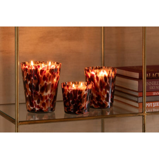 BOUGIE PARFUME NOA ROUGE MIX S 13x13x13cm