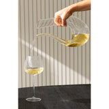 CARAFE U VERRE 15.5x11x40cm