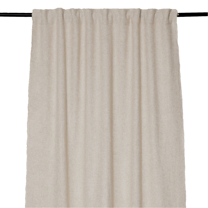 Rideaux CALIFORNIA BLANC 130x280cm