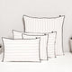 Housse de coussin CALVI II BLANC 45X45cm