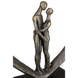 Sculpture Bronze en Résine ARBRE AMOUR 8x32xH31.5 cm