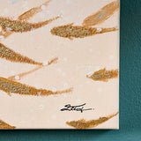 Peinture Goldfishies 100x100 cm