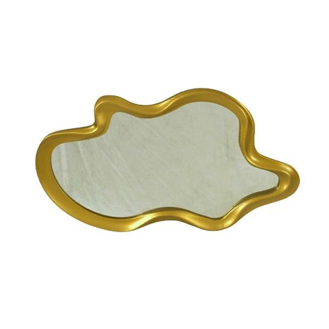 Wall Mirror Cloud Gold