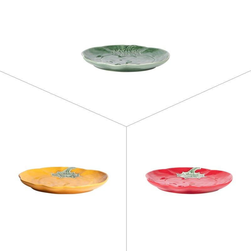 Plat Rond Poivron Ø15 cm