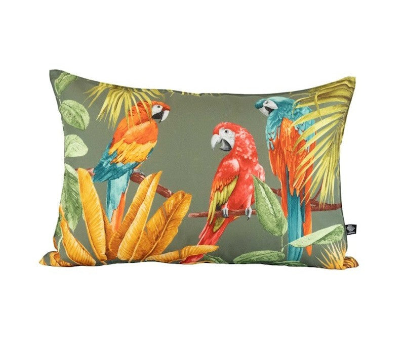 Coussin ARAS Oil Green 50x80cm