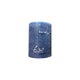 Bougies Luz bleu foncé Ø6xH8 cm