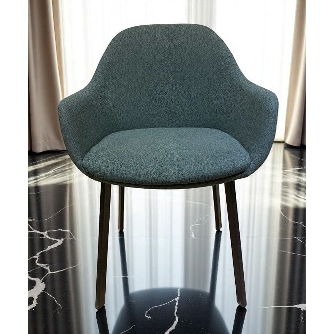 Fauteuil Repas PADE Tissu Lichen 60x58xH81cm