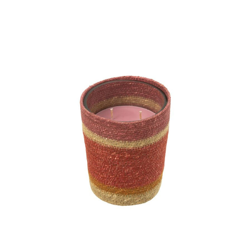 BOUGIE PARFUMEE BORDEAUX 12.5x12.5x15.5cm