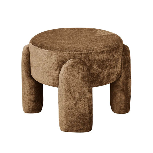 Pouf FOURTY Gold Ø45h37cm