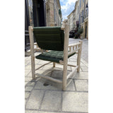 Fauteuil BASTIA kaki 72x60xH84cm