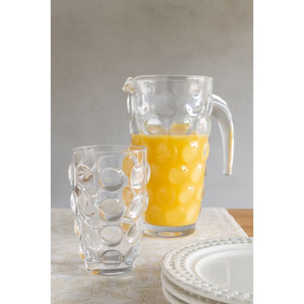 CARAFE LOUPE VERRE 17x12x22cm