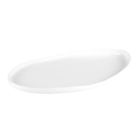 Plat Organic Porcelaine 37x22 cm