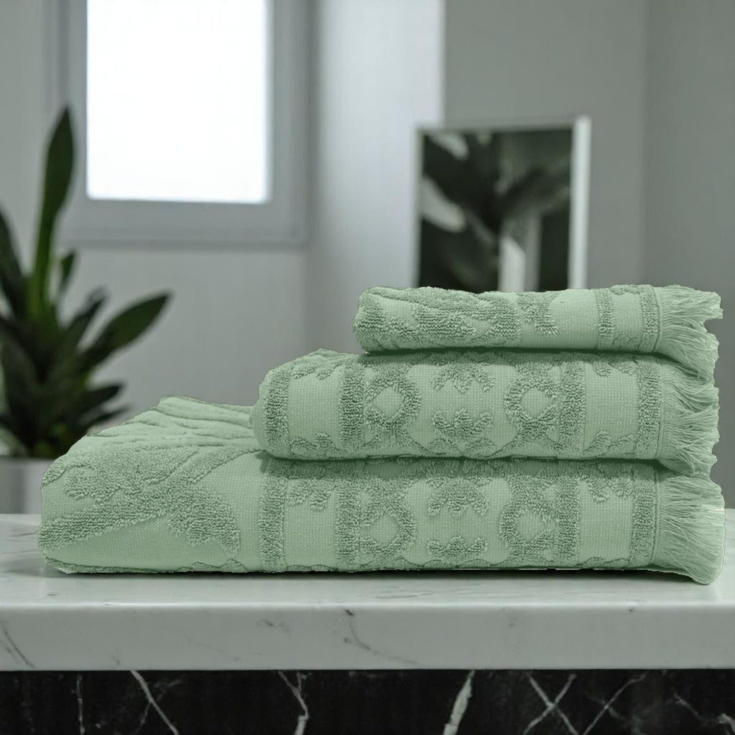 Drap de bain UBUD AMANDE 90X140cm