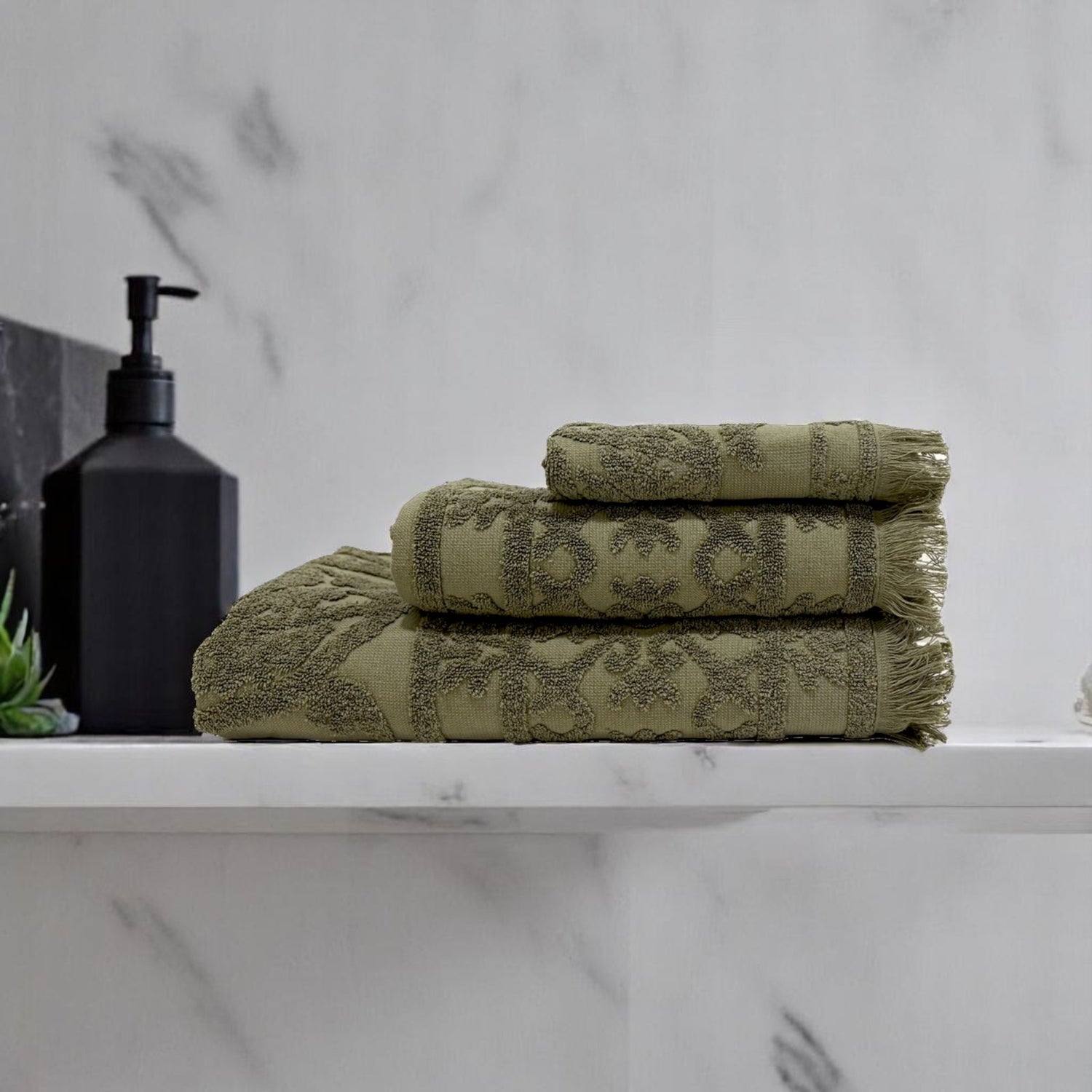 Drap de bain UBUD KAKI 90X140cm