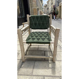 Fauteuil BASTIA kaki 72x60xH84cm