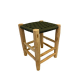 Mini Tabouret CALVI Kaki 33x30xH40cm