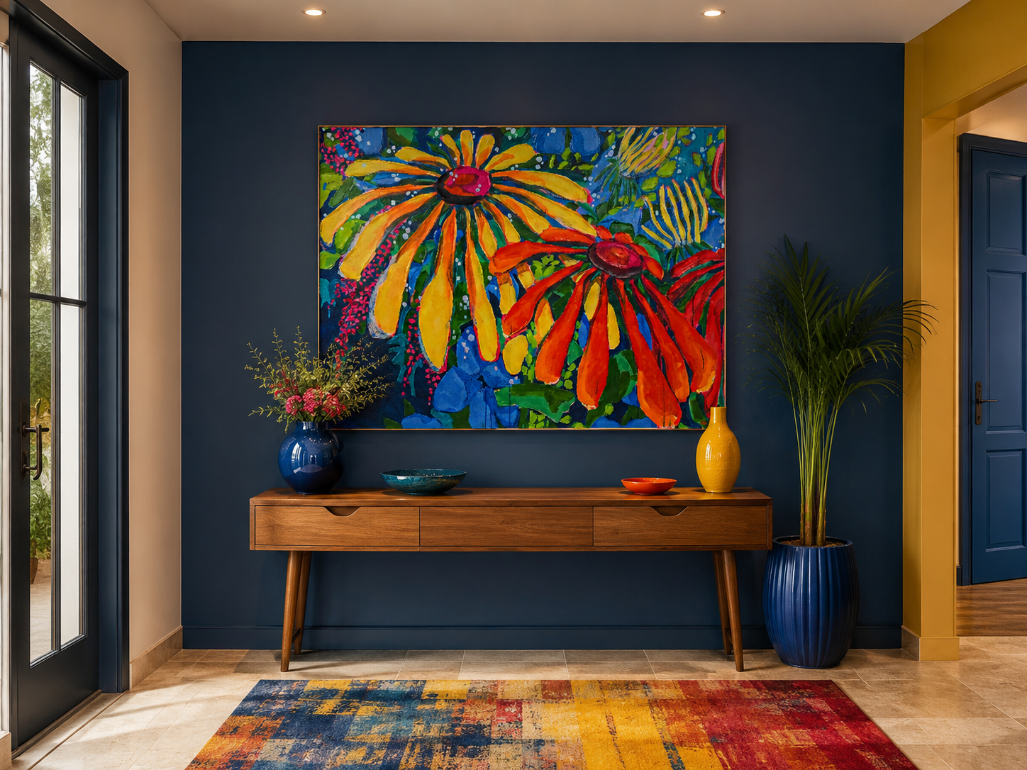 Tableau FLOWERS 160x120cm