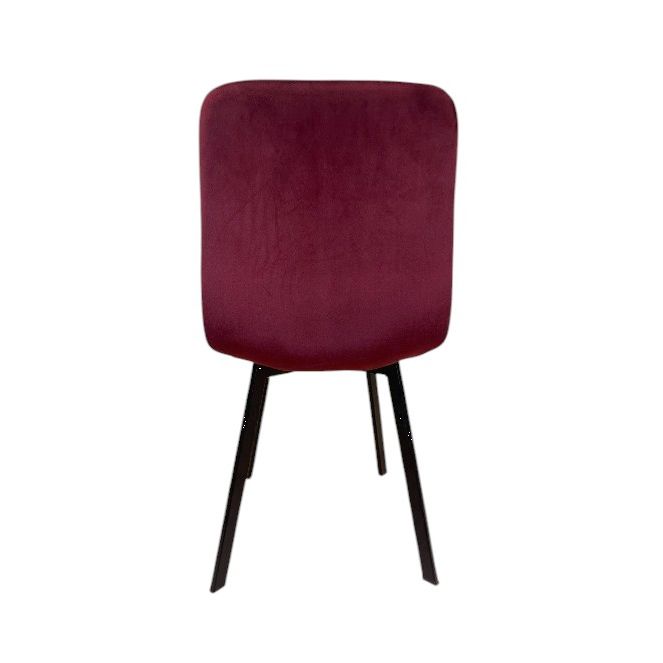 Chaise THER Velours Burgandy 45x50xH87cm