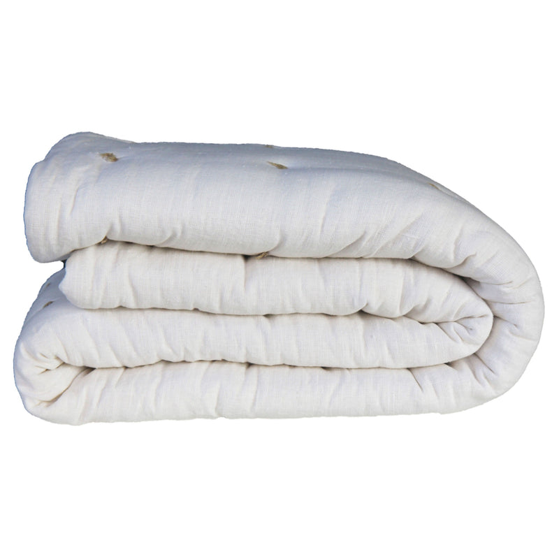 EDREDON LINO 330 75X200  BLANC