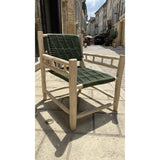 Fauteuil BASTIA kaki 72x60xH84cm