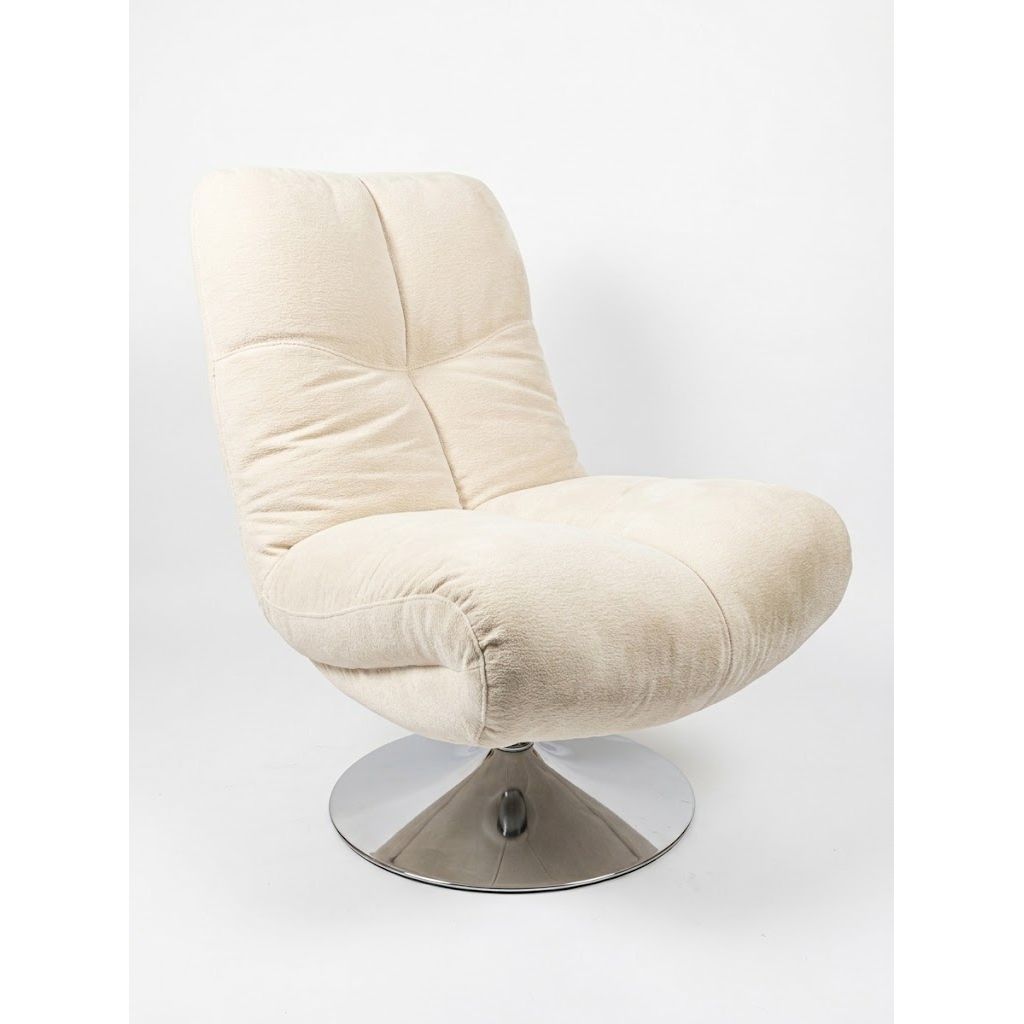 Fauteuil Relax BOTON Craie 93x72xH93 cm