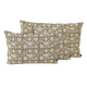Coussin JAIPUR KAKI 40X60cm