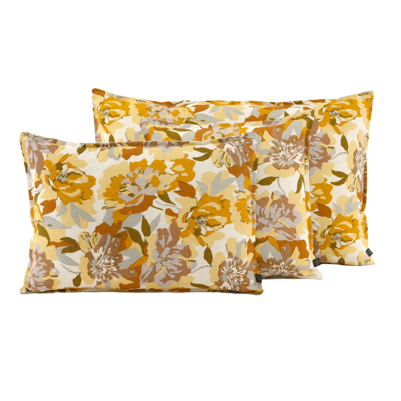 Coussin TRIESTE OCRE 50X80cm