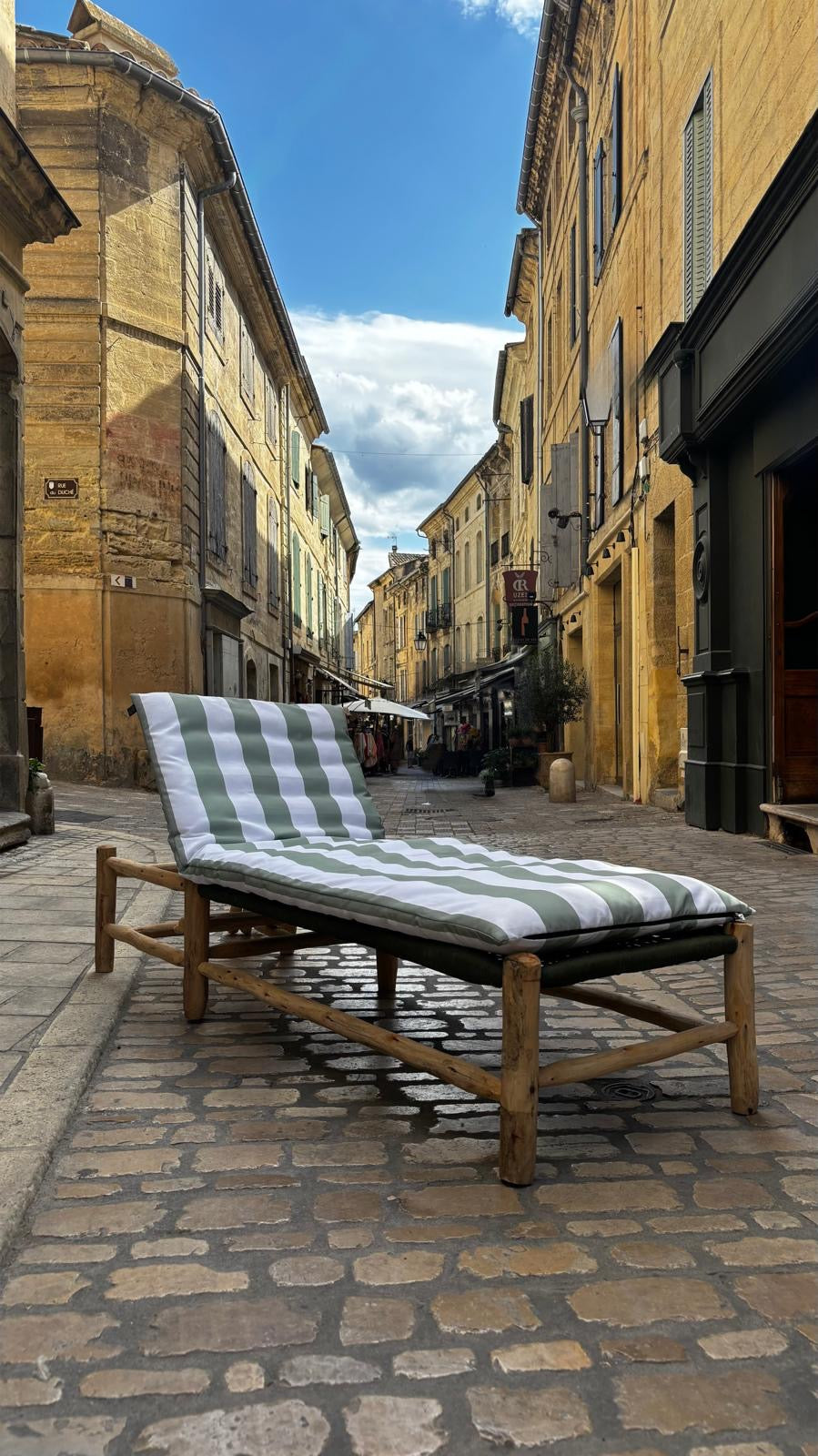 Bain de soleil RIVIERA AMANDE 70x190cm