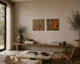 Tableaux DIPTYQUE ARMOTY 40x40cm SET/2