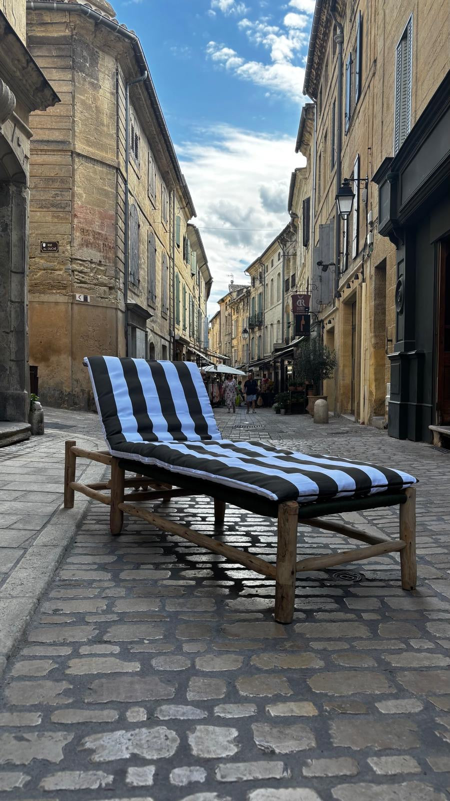 Bain de soleil RIVIERA Kaki 70x190cm