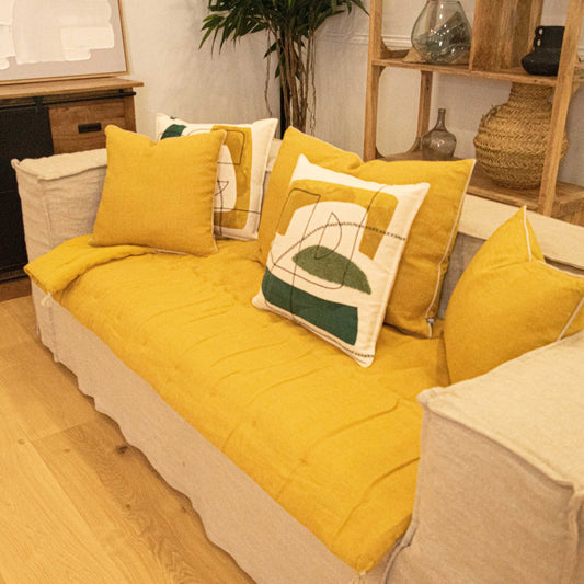 EDREDON LINO 330 75X200  GOLDEN