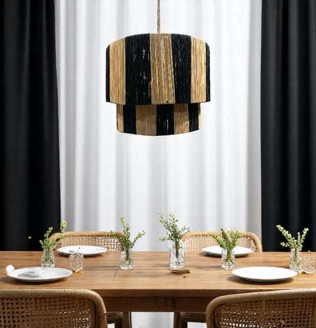 Suspension LOMO Bicolore D55xH38cm