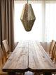 Suspension LOZAN Corde Rosé Ø33xH51cm