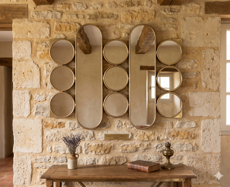 Miroir DIMELO 102.5xH80,5cm