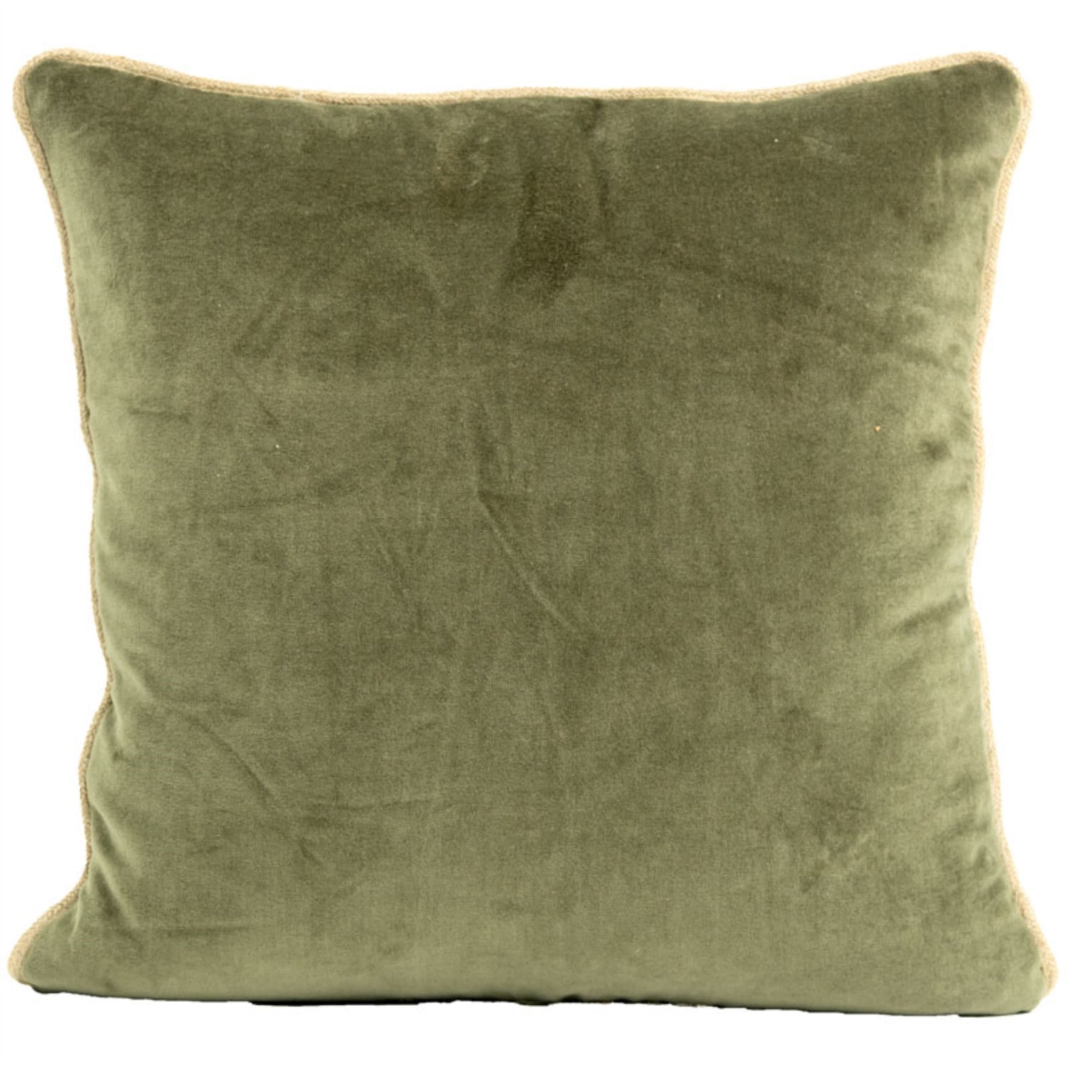 Housse de coussin NEW DELHI KAKI 80X80cm
