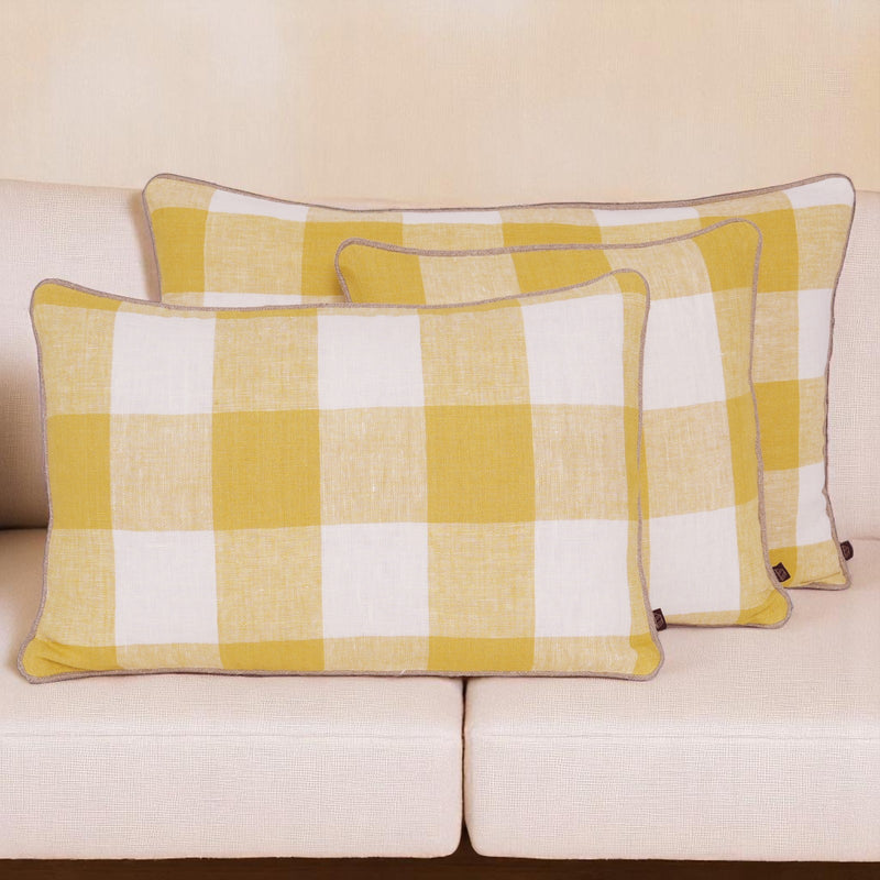 Housse de coussin PALMA PAILLE 45X45cm