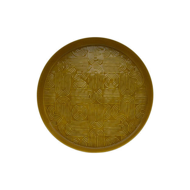 PLATEAU MOLITOR LARGE MUSTARD