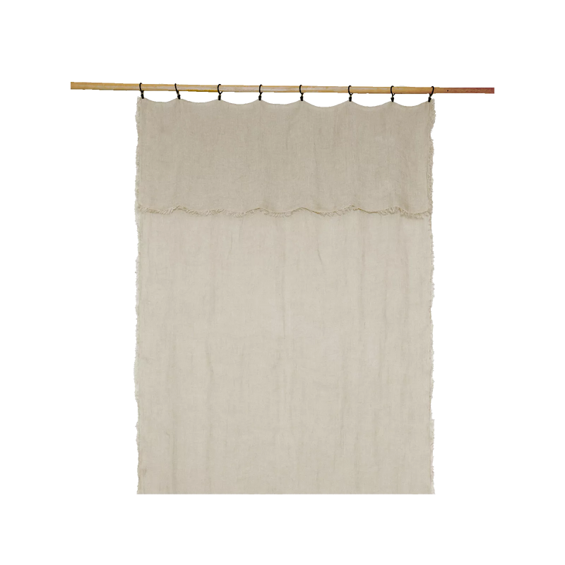 Rideaux BERGAME NATUREL 130X300cm