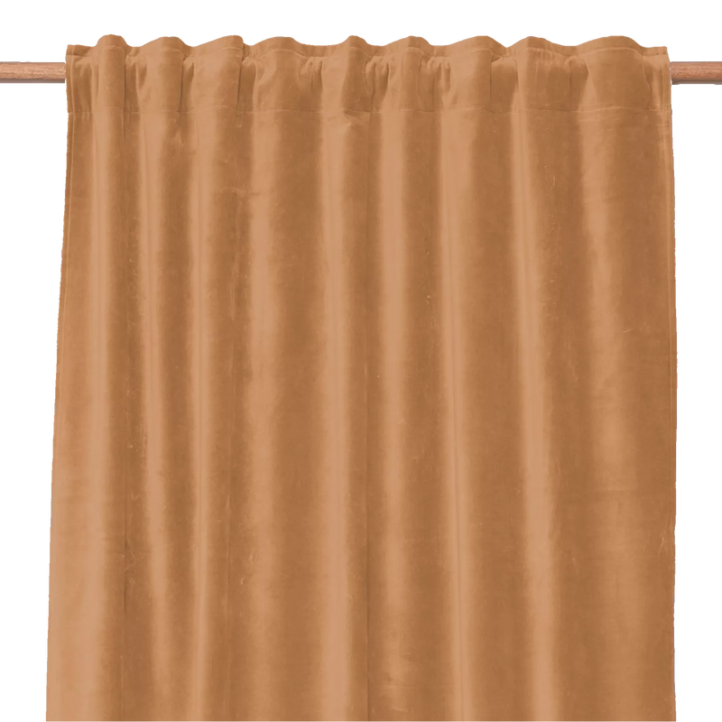 Rideaux DELHI TABAC 135x300cm