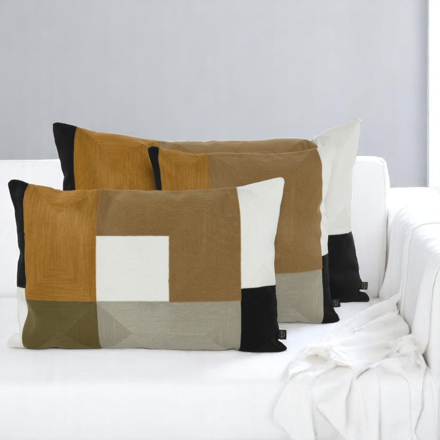 Housse de coussin TAMBA GOLD 40X60cm