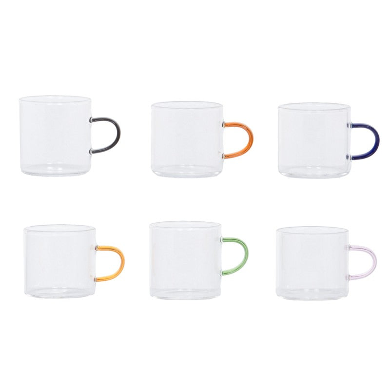 Coff4 mugs verre 30cl luma
