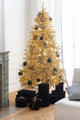 SAPIN DE NOËL PVC DORÉ L Ø127xH210 cm