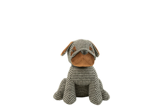 CALE-PORTE CHIEN MASQUE S 25x23xh26 cm