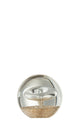 PRESSE-PAP CERCLE OR VERRE S Ø7.5x7.5 cm