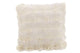 Coussin WAVE POLYESTER Ivoire 45x45 cm