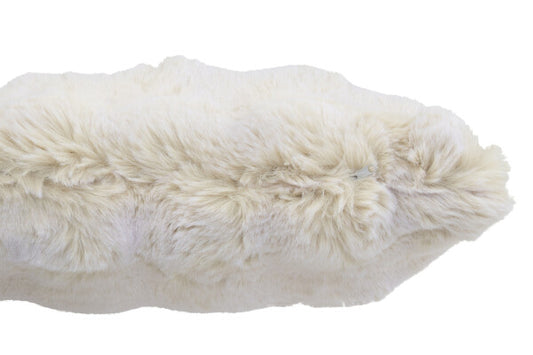 Coussin WAVE POLYESTER Ivoire 45x45 cm