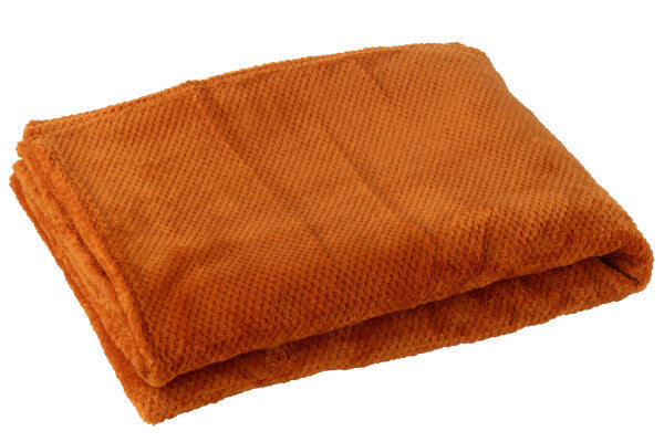 Couverture SNUGGLE Polyes Orange 130x170 cm