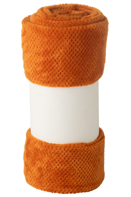 Couverture SNUGGLE Polyes Orange 130x170 cm