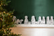 CRECHE 11PCS BLANC/NOIR  5x2xH9 cm