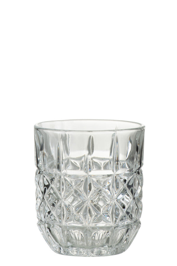 VERRE A  WHISKY TRANSP Ø8.2xH9.5 cm